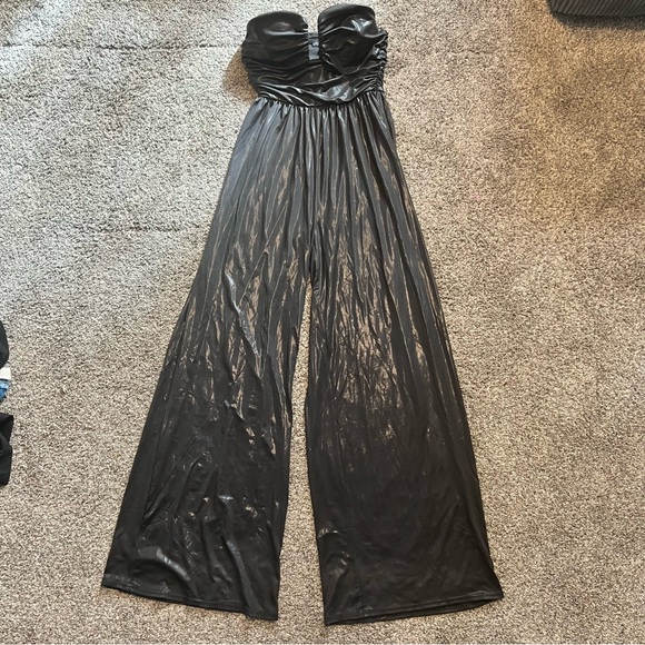 Fashion Nova Black Strapless Jumpsuit - NWT - Picture 3 of 6